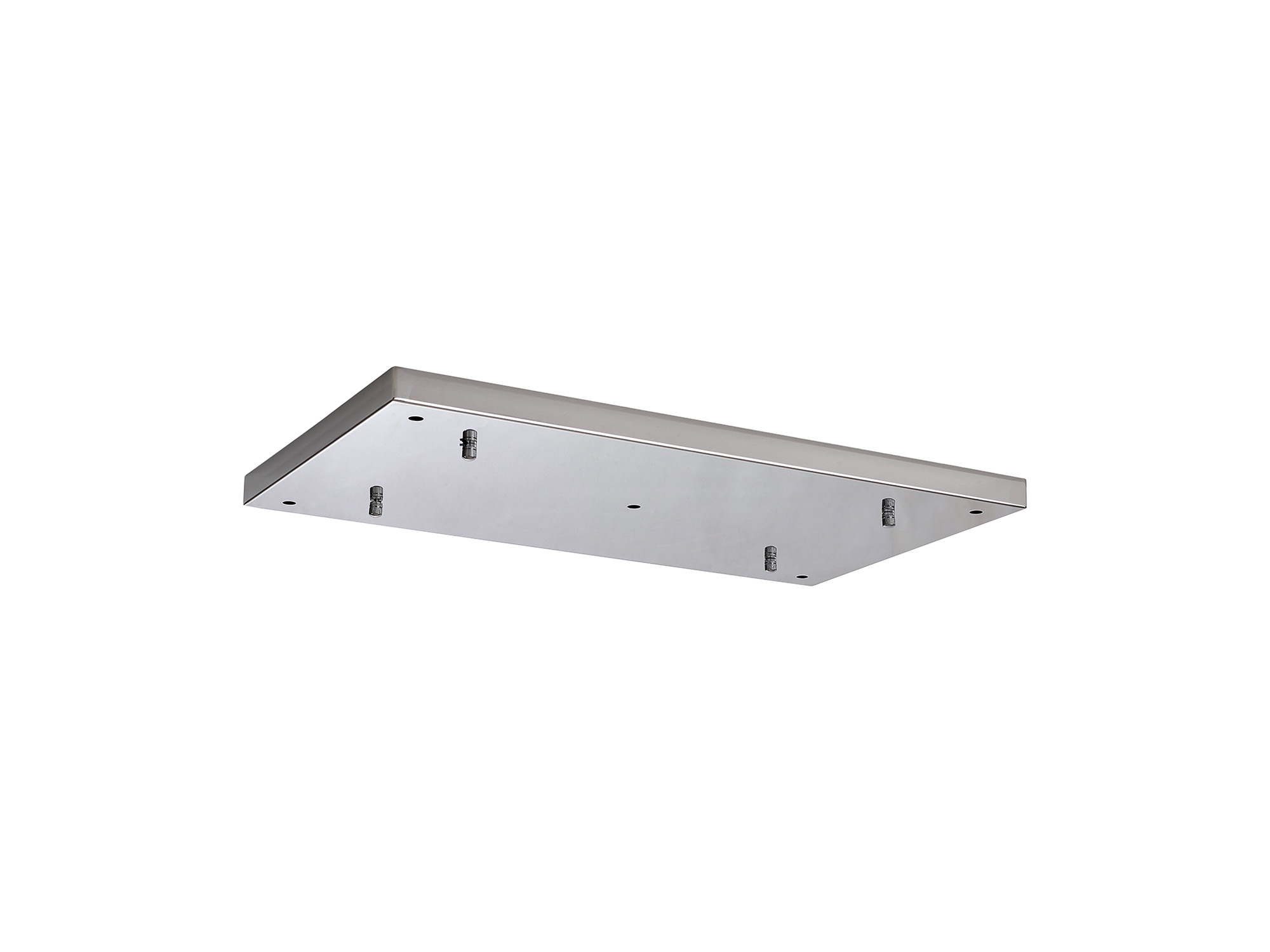 D0887CH  Hayes 5 Hole 550mm x 320mm Linear Rectangle Ceiling Plate Polished Chrome